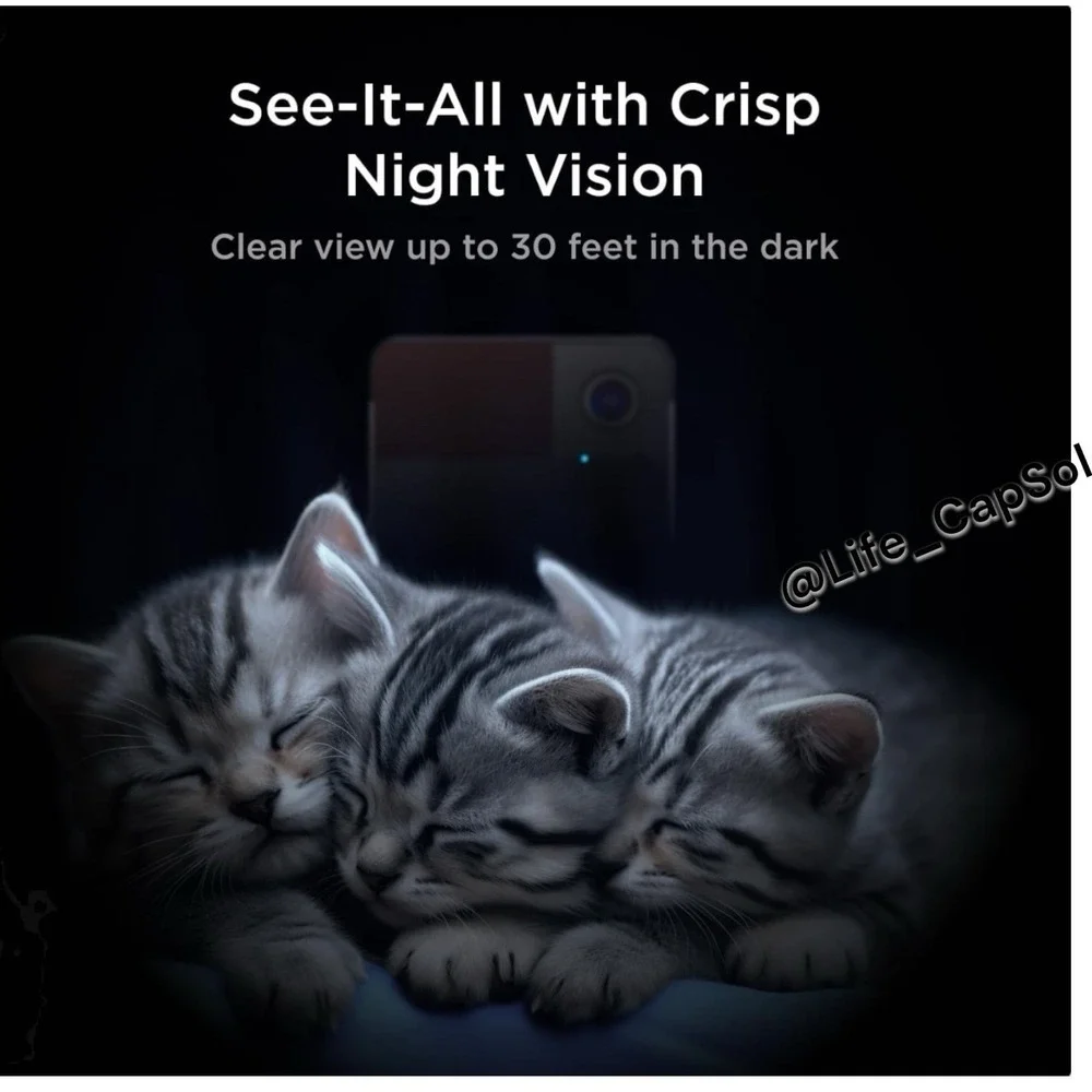 Petcube Play 2 Wi-Fi Pet Camera with Laser Toy for Cats & Dogs Indoor Camera New